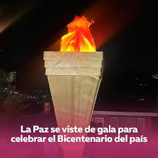 La Paz se viste de gala para celebrar el Bicentenario del país - A Sol ...